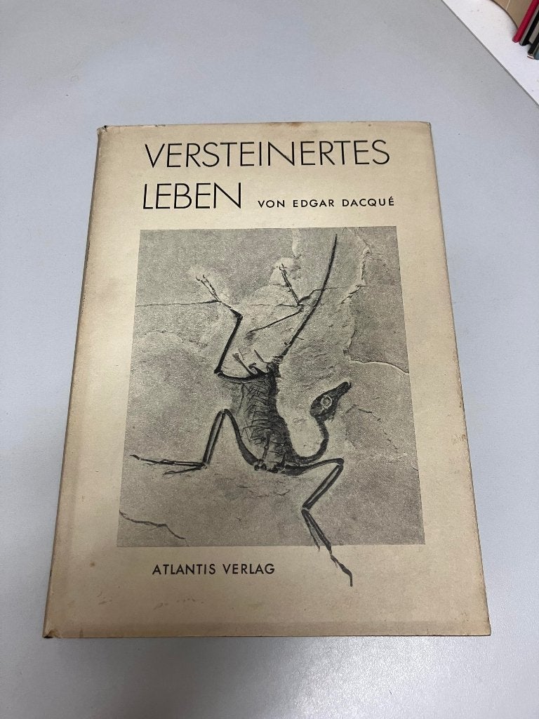 Versteinertes leben Dacque 1936, Ophalen of Verzenden, Gelezen