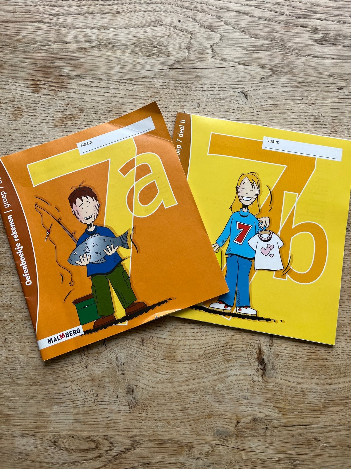 Oefenboekje rekenen groep 7 deel 7a en 7b Malmberg, Ophalen of Verzenden, Gelezen, Overige niveaus, Overige vakken