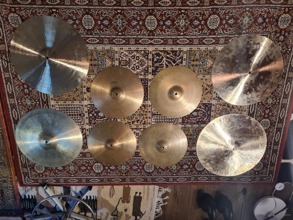 Heel veel bekkens! Modified cymbals, zildjian, tosco, Muziek en Instrumenten, Drumstellen en Slagwerk, Verzenden, Gebruikt, Overige merken