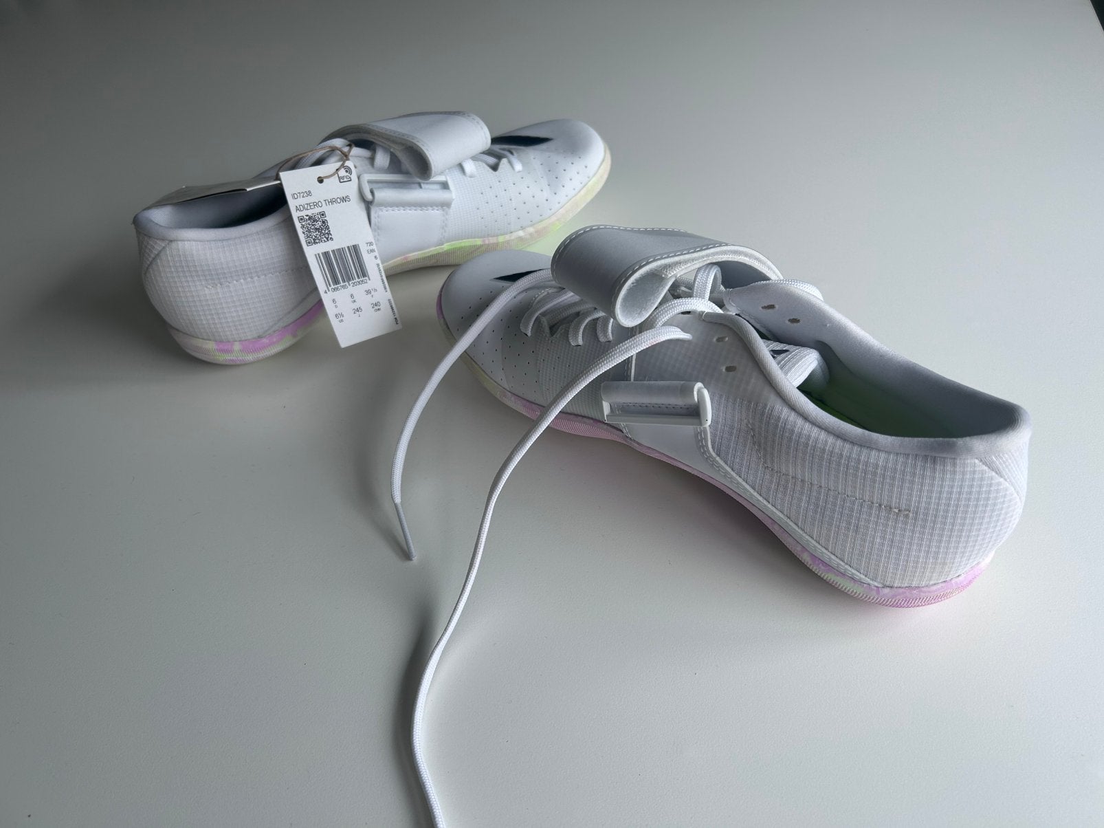 Adidas Kogel/discus schoenen, maat 39 1/3, Sport en Fitness, Loopsport en Atletiek, Nieuw, Spikes, Overige sporten, Adidas, Ophalen of Verzenden