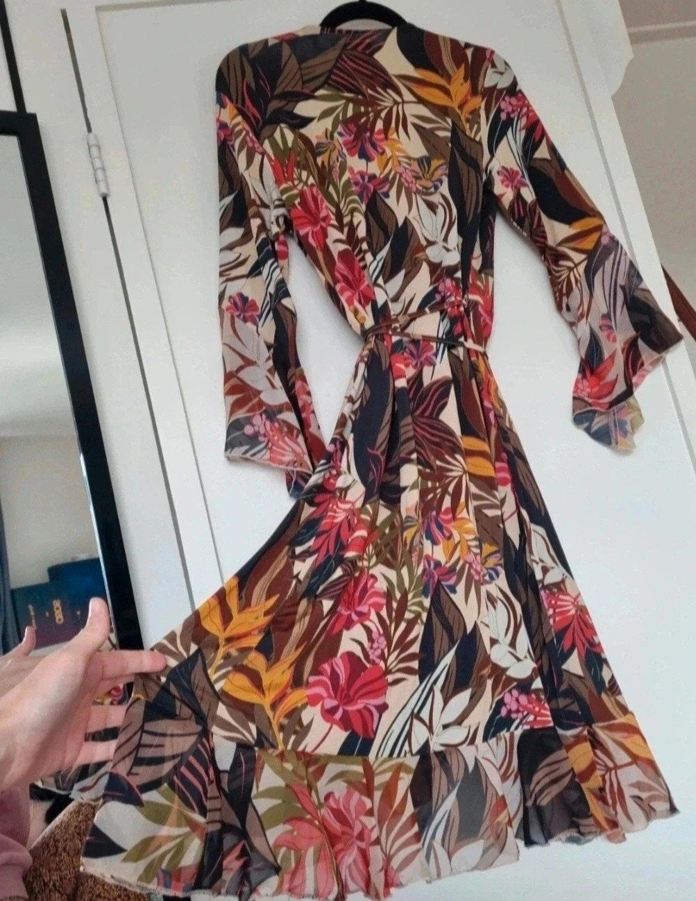 Tessa Koops jurk XS - Tropische print, zo goed als nieuw, Meerkleurig, Ophalen of Verzenden, Zo goed als nieuw, Tessa Koops