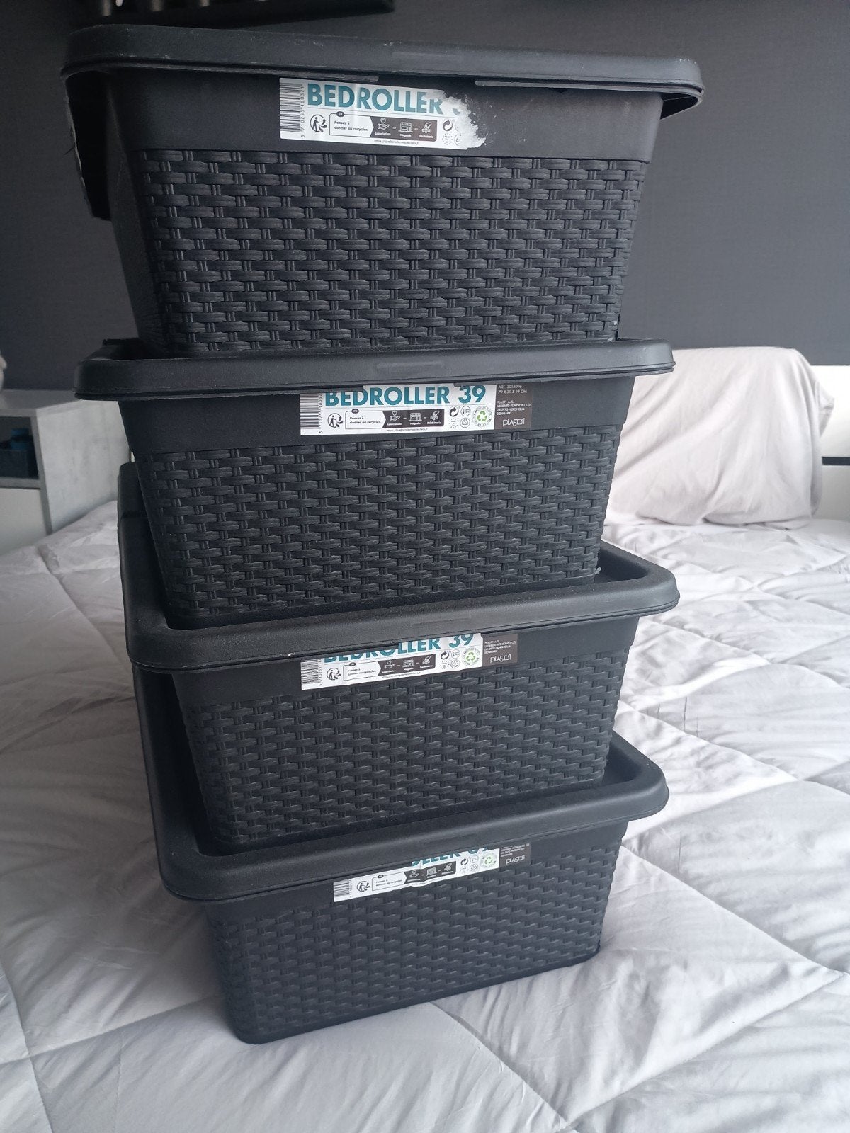 Opbergen Boxen, Ophalen