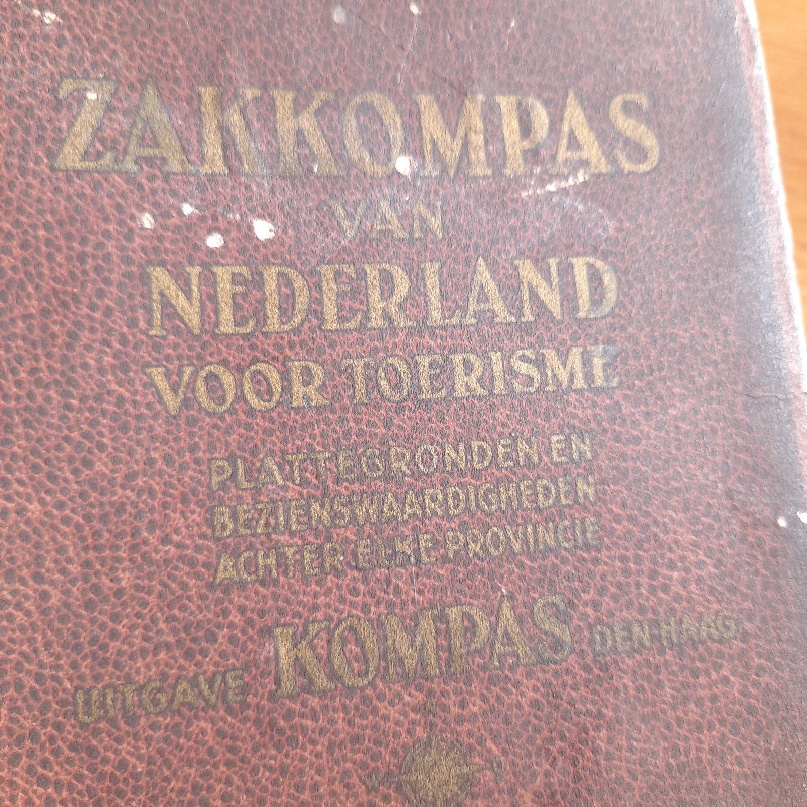 Zakkompas van Nederland 1950 met Kaarten van 11 Provincies, Gelezen, Verzenden, Landkaart, 1800 tot 2000