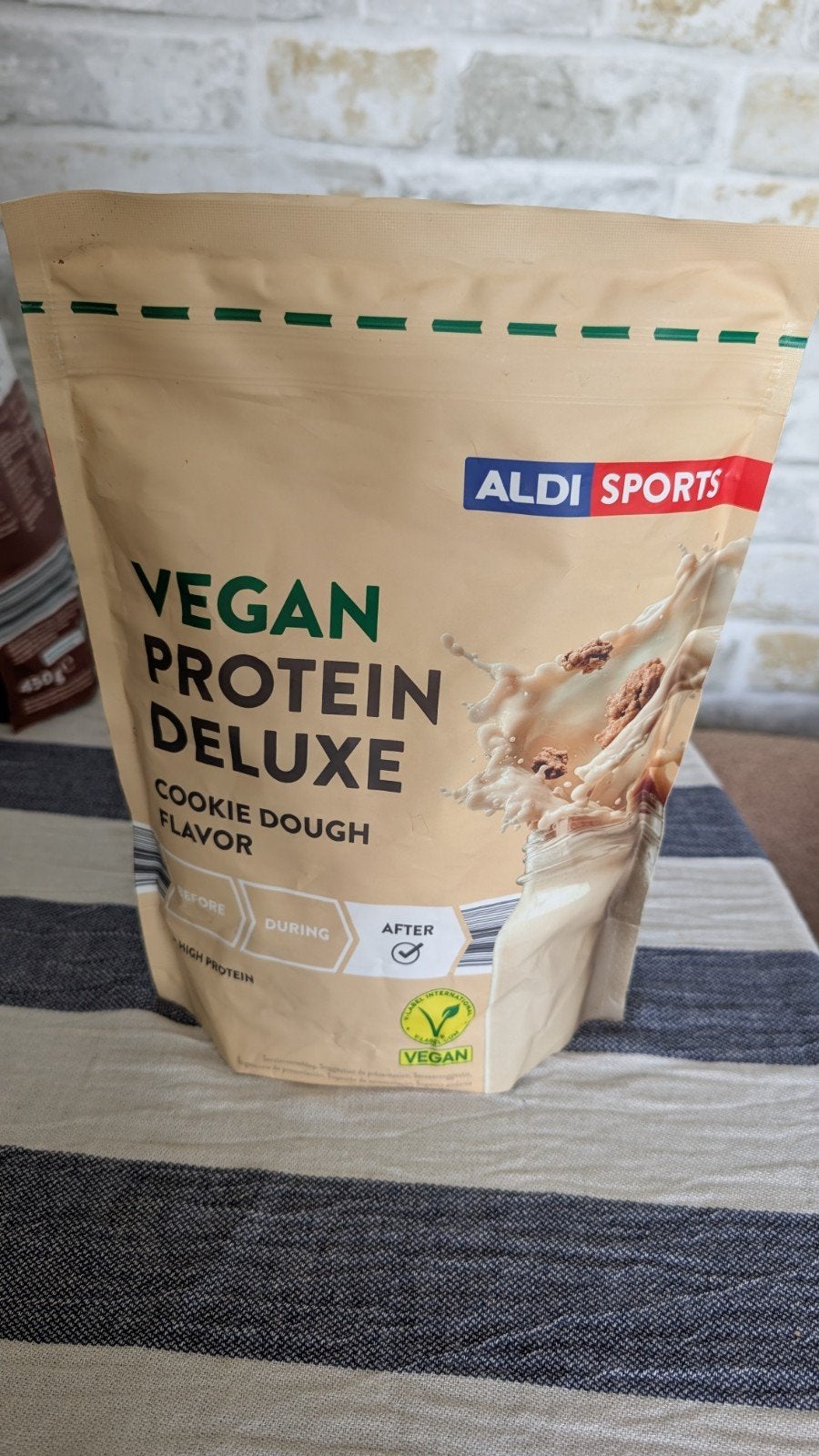 Aldi Sports Protein Deluxe Cookie Dough Smaak, Ophalen, Nieuw, Poeder of Drank