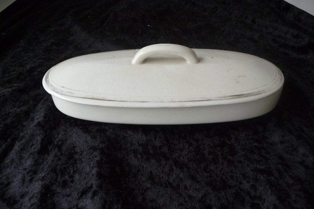 Antiek ( kammen) bakje gemerkt van aardewerk of keramiek, Ophalen of Verzenden