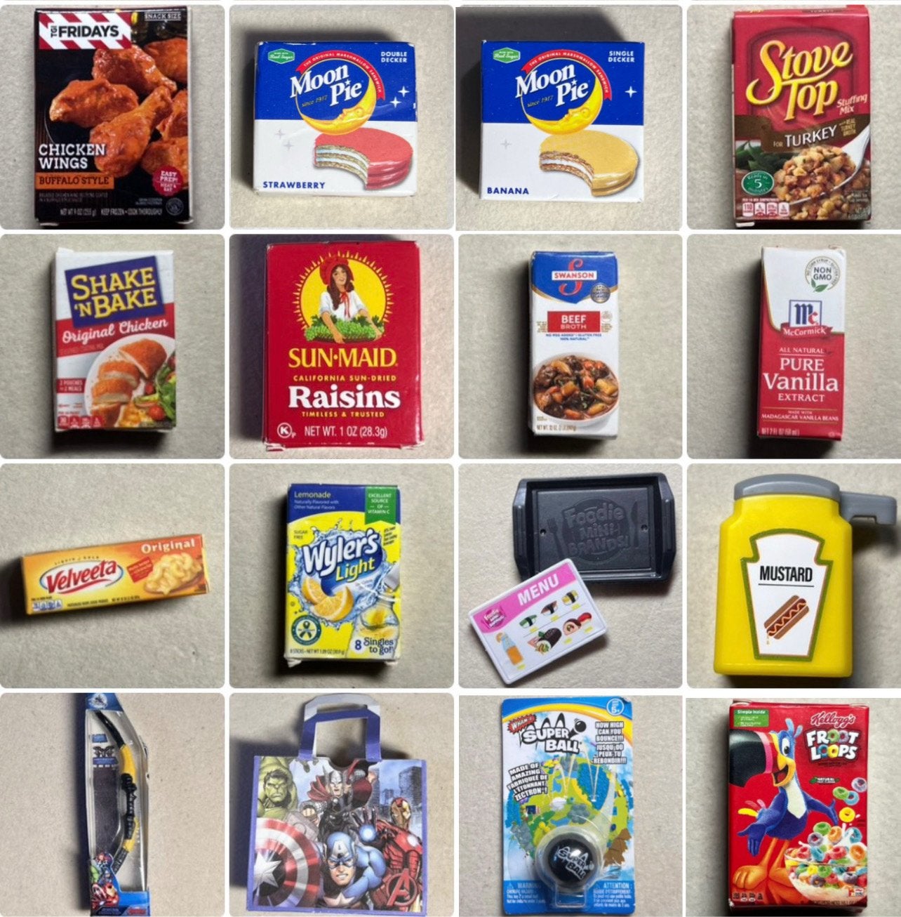 Zuru Mini Brands Food / Marvel, Verzenden, Zo goed als nieuw