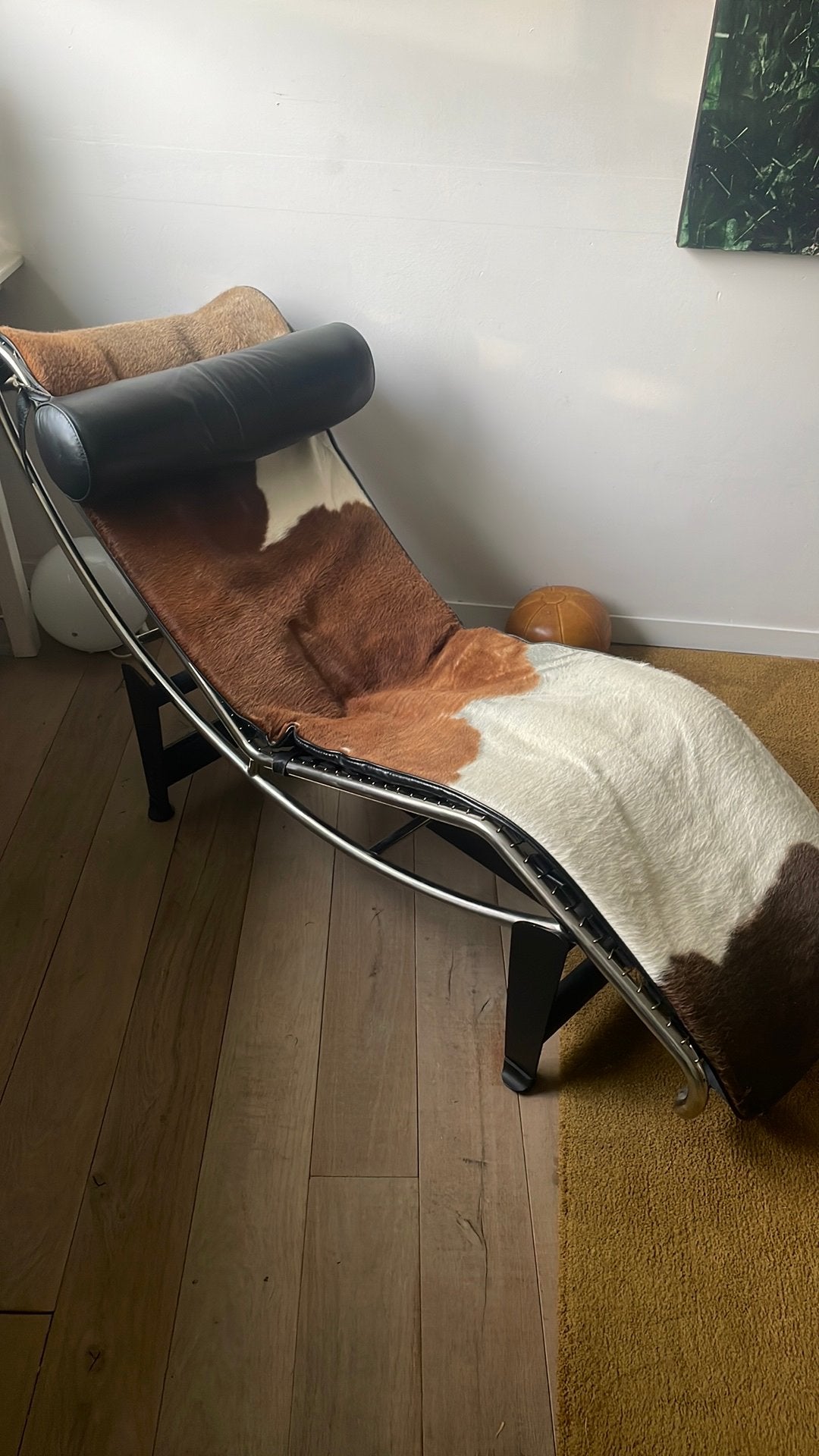 Corbusier chaise lonque repl., Ophalen, Gebruikt, Corbusier, 150 cm of meer