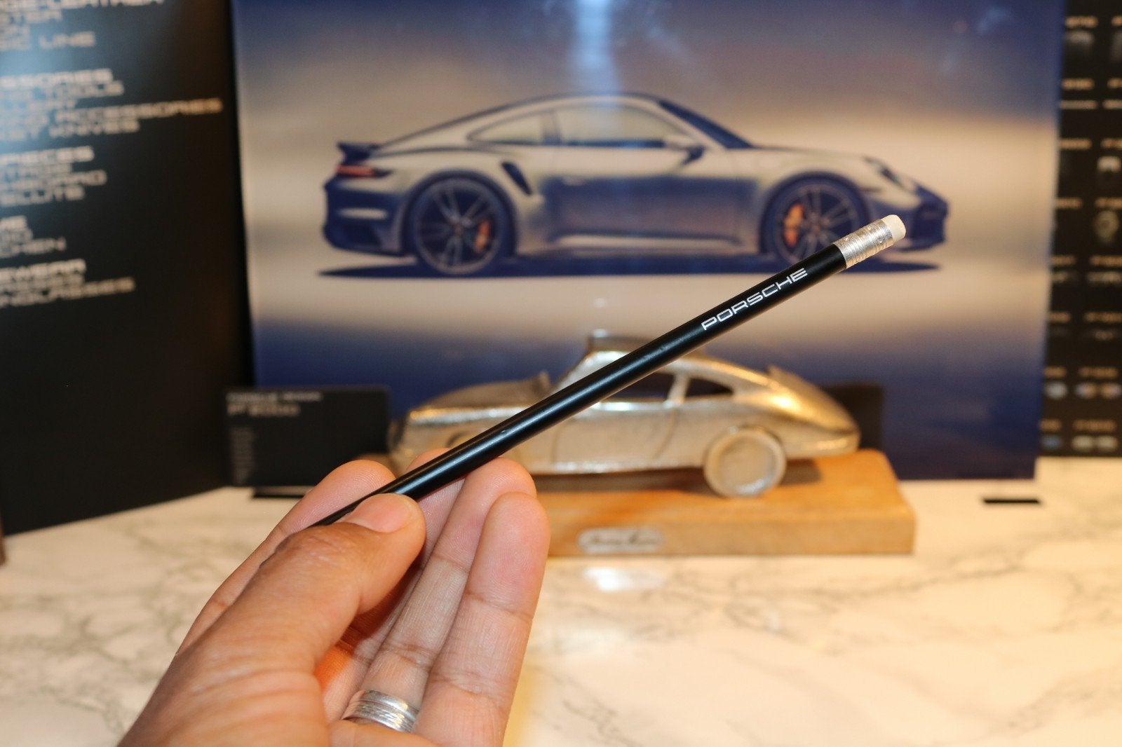 origineel porsche potlood ️, Verzamelen, Ophalen of Verzenden, Nieuw, Overige merken