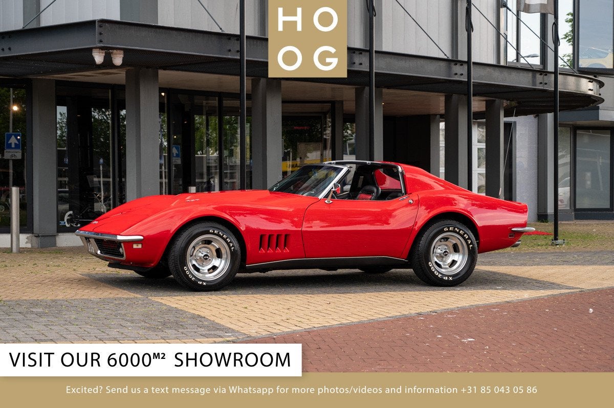 Chevrolet Corvette C3 454 T-Top (bj 1968), Lederen bekleding, Gebruikt, 8 cilinders, Bedrijf