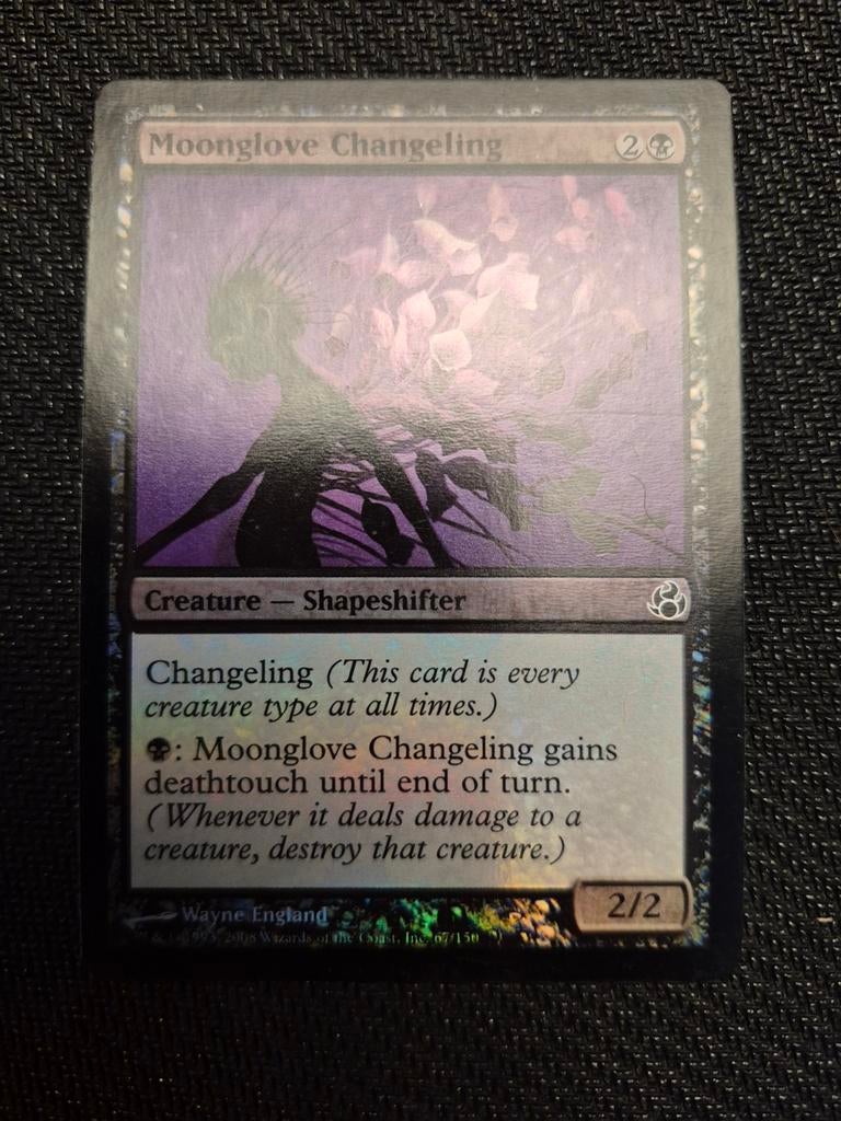 Foil moonglove changeling, Ophalen, Zo goed als nieuw, Foil