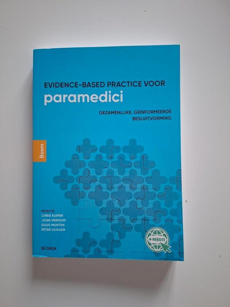 Evidence-based practice voor paramedici, Boeken, Boom, Zo goed als nieuw, Beta, HBO