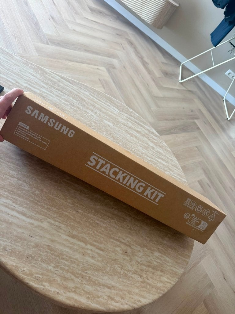 Samsung Stacking Kit / Tussenstuk voor Wasmachine & Droger, Ophalen, Nieuw