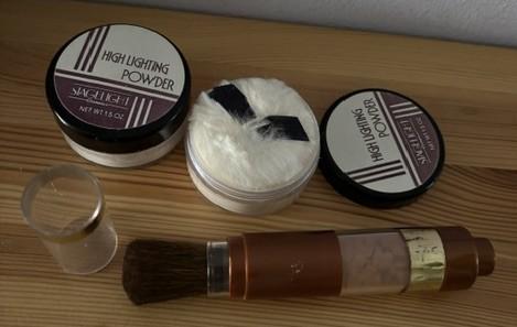 Highlighting poeder Stagelight + Lancôme poeder kwast & pomp, Ophalen of Verzenden, Nieuw, Gehele gezicht