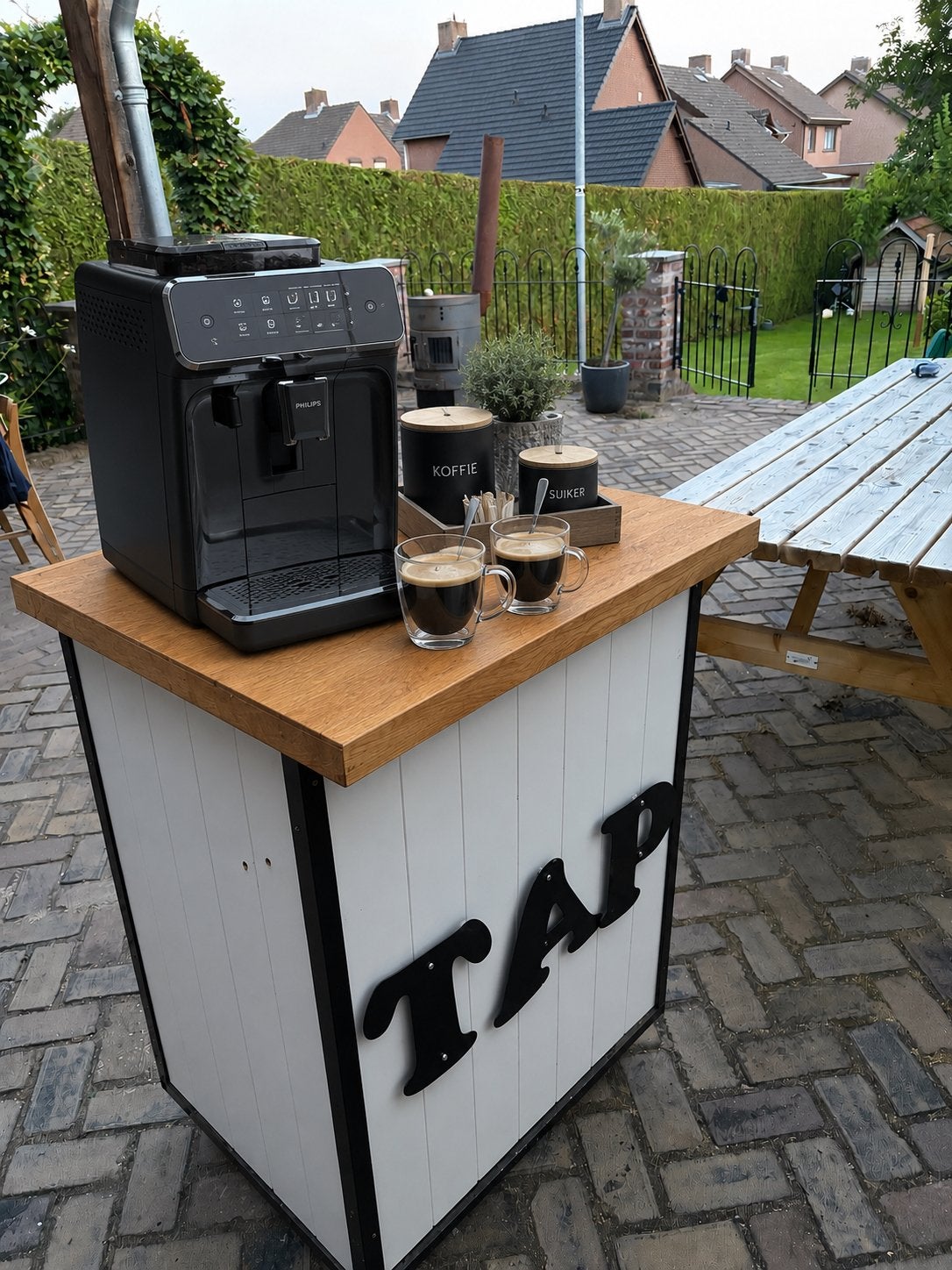 Koffiekar/ bierkar  meubel voor verhuur koffiebar, Huis en Inrichting, Ophalen, Nieuw