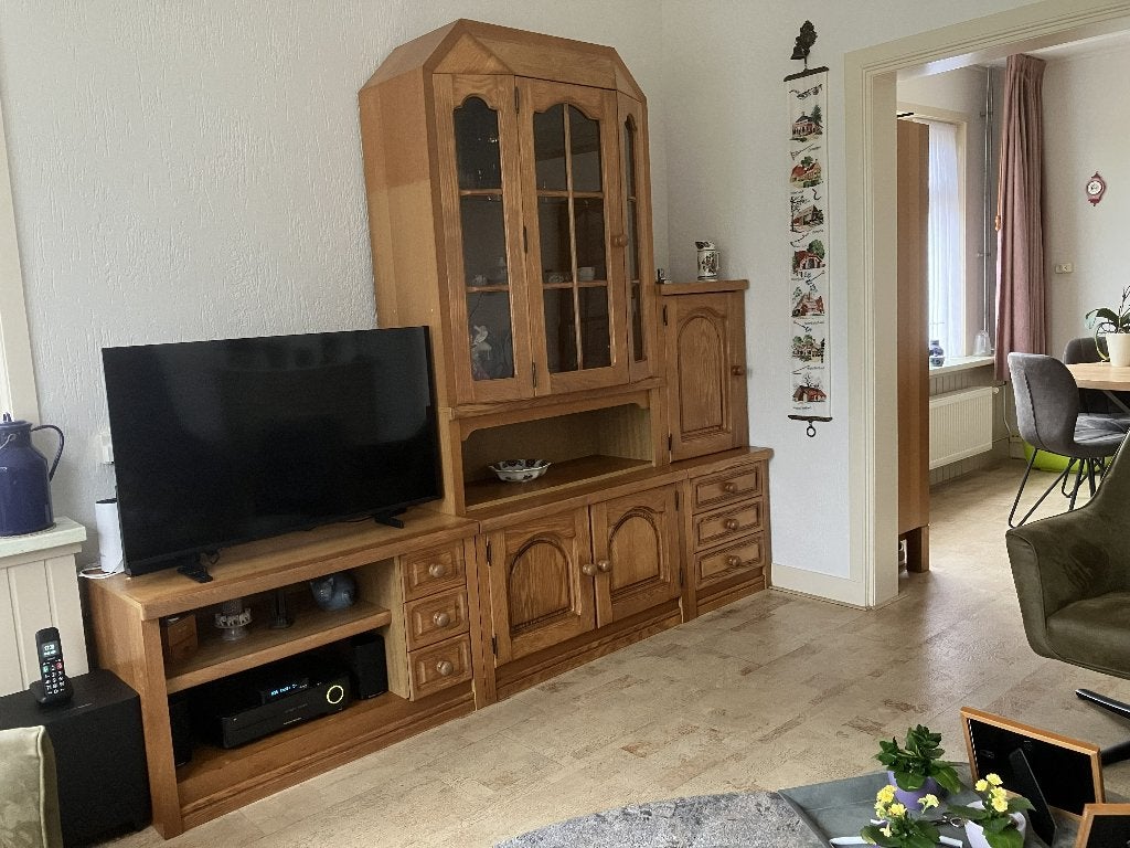 Kast voor in de woonkamer, Ophalen, Gebruikt, Eikenhout, 50 tot 100 cm