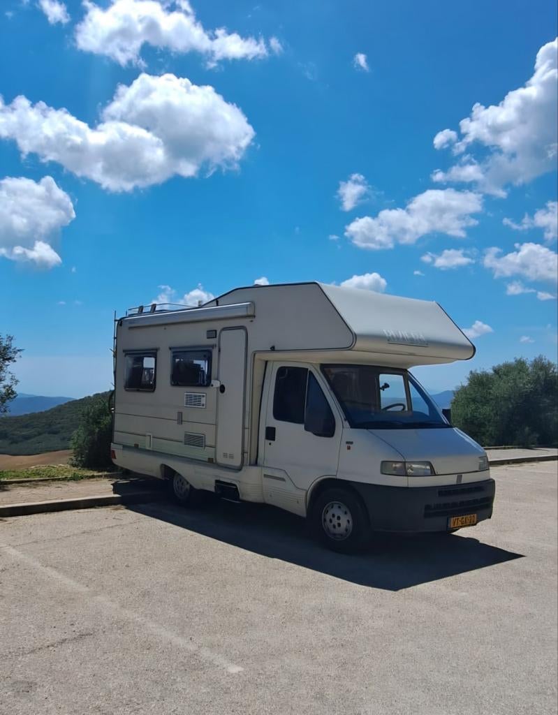 Fiat Ducato Camper | Off-grid | 1997 | km 195845, Caravans en Kamperen, Campers, Standaard zit, Alkoof, Fiat, 5 tot 6 meter