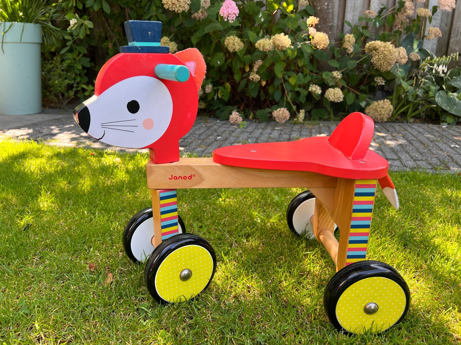 Janod houten loopfiets, Ophalen, Gebruikt, Loopfiets