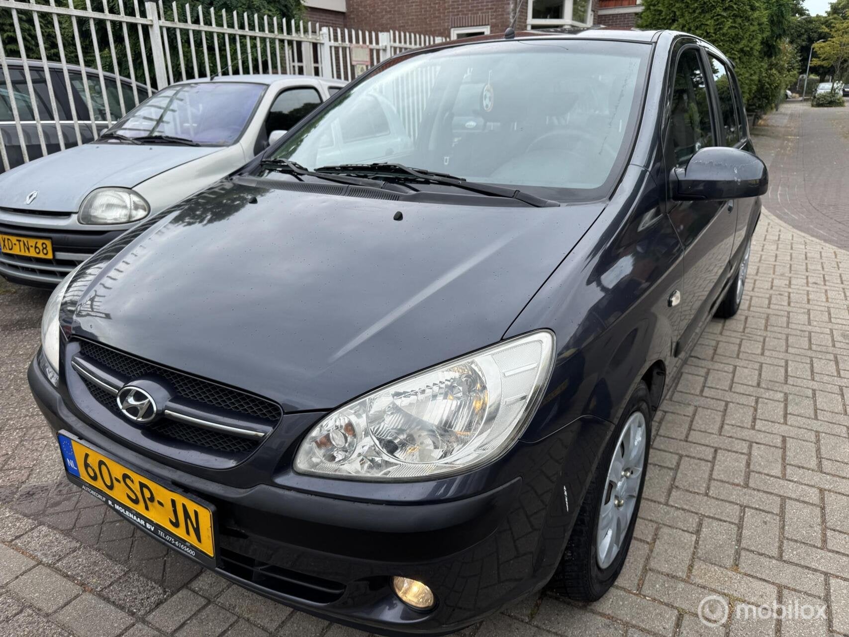 Hyundai Getz 1.4i Active Cool, Voorwielaandrijving, 450 kg, 4 cilinders, Origineel Nederlands
