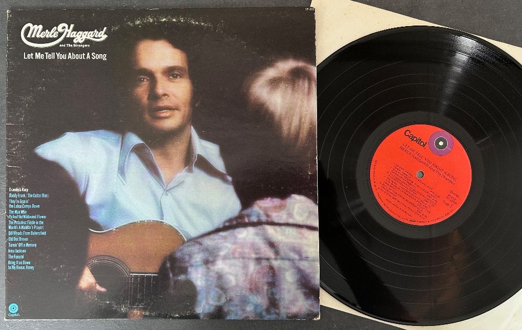 MERLE HAGGARD - Let me tell you about a song ( LP ), Cd's en Dvd's, LP, Originele persing, Ophalen of Verzenden, Zo goed als nieuw