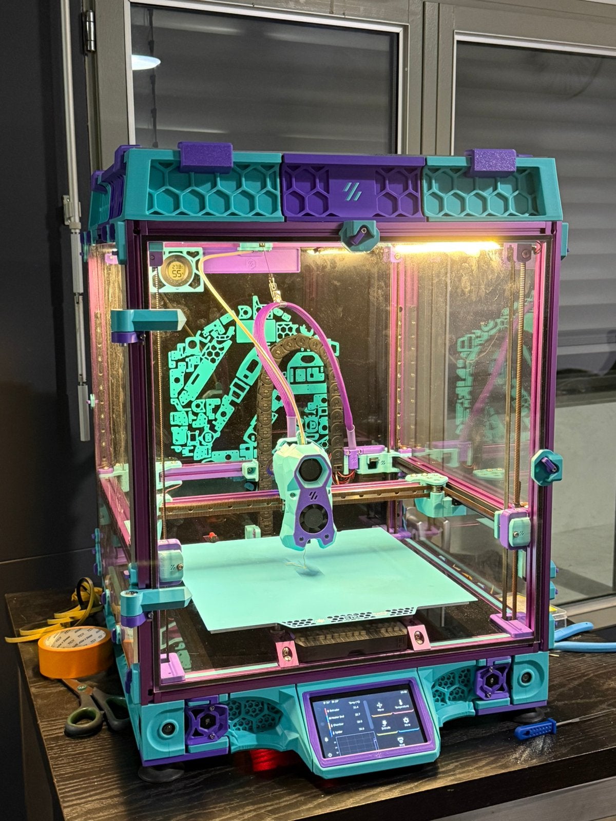 Voron 2.4 r2 300 mm, Computers en Software, 3D Printers, Ophalen, Zo goed als nieuw