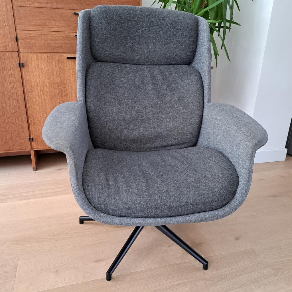 IKEA draai fauteuil Aleby, Huis en Inrichting, Fauteuils, Ophalen, Gebruikt, 75 tot 100 cm, 50 tot 75 cm