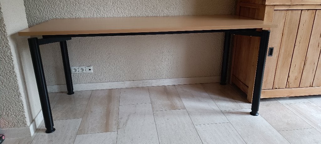 Bureau, Ophalen, Demontabel, Gebruikt, Hout