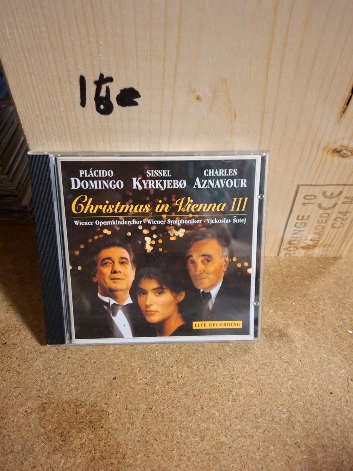 Christmas in Vienna III - Plácido Domingo, Sissel, Aznavour, Cd's en Dvd's, Ophalen of Verzenden, Zo goed als nieuw, Kerst, Album