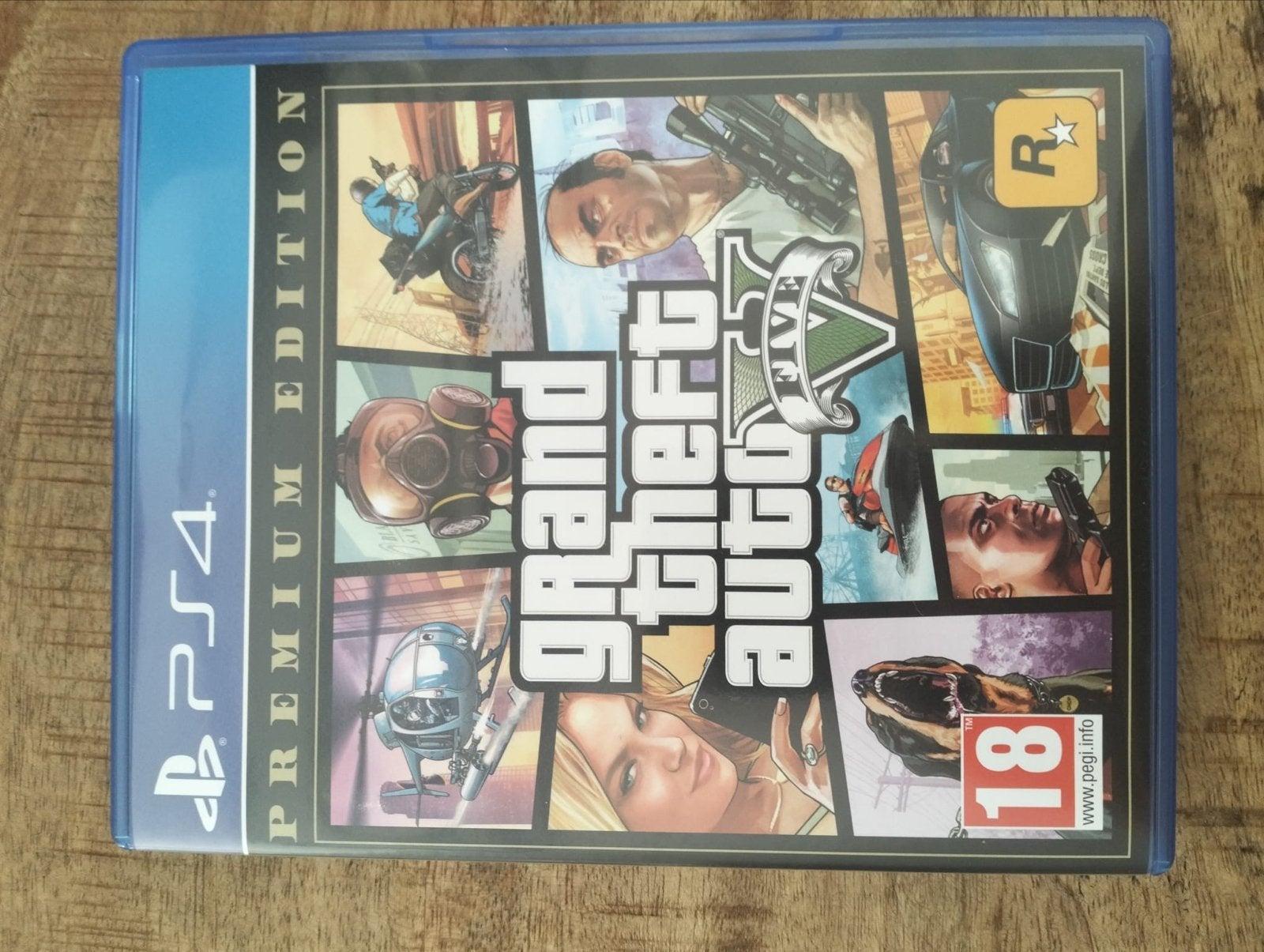 Grand Theft Auto V Premium Edition PS4, Avontuur en Actie, Online, Gebruikt, Vanaf 18 jaar