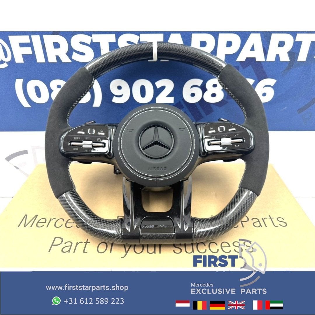 FACELIFT AMG STUUR CARBON Mercedes A B C CLA CLS E GLA GLC G, Auto-onderdelen, Interieur en Bekleding, Gebruikt, -, Ophalen of Verzenden