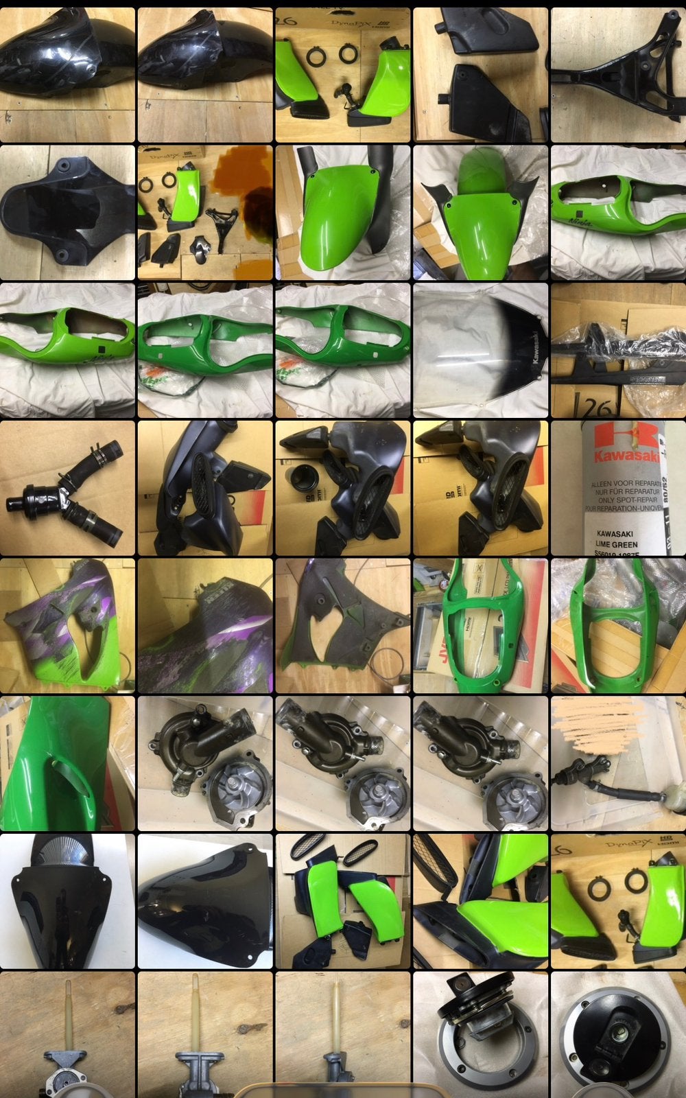 Te koop Kawasaki zx9r originele Kuipdelen en Onderdelen, Ophalen of Verzenden