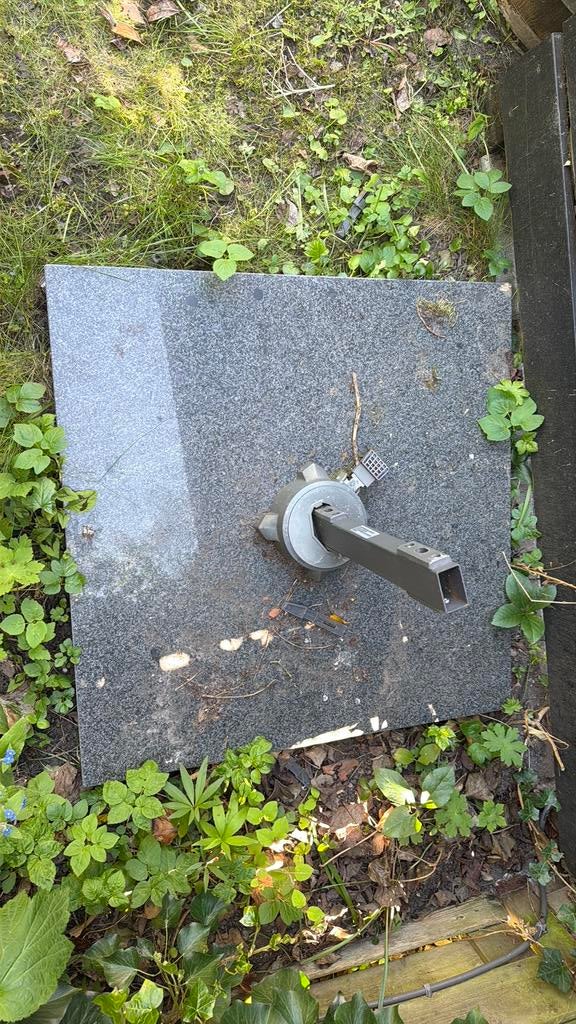 Parasolvoet Garden Impressions Outdoor B.V., Ophalen, Zo goed als nieuw, Minder dan 1 meter, Parasolvoet