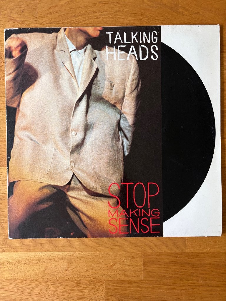LP Talking Heads - Stop making sense + booklet, Ophalen, LP, Gebruikt, Pop