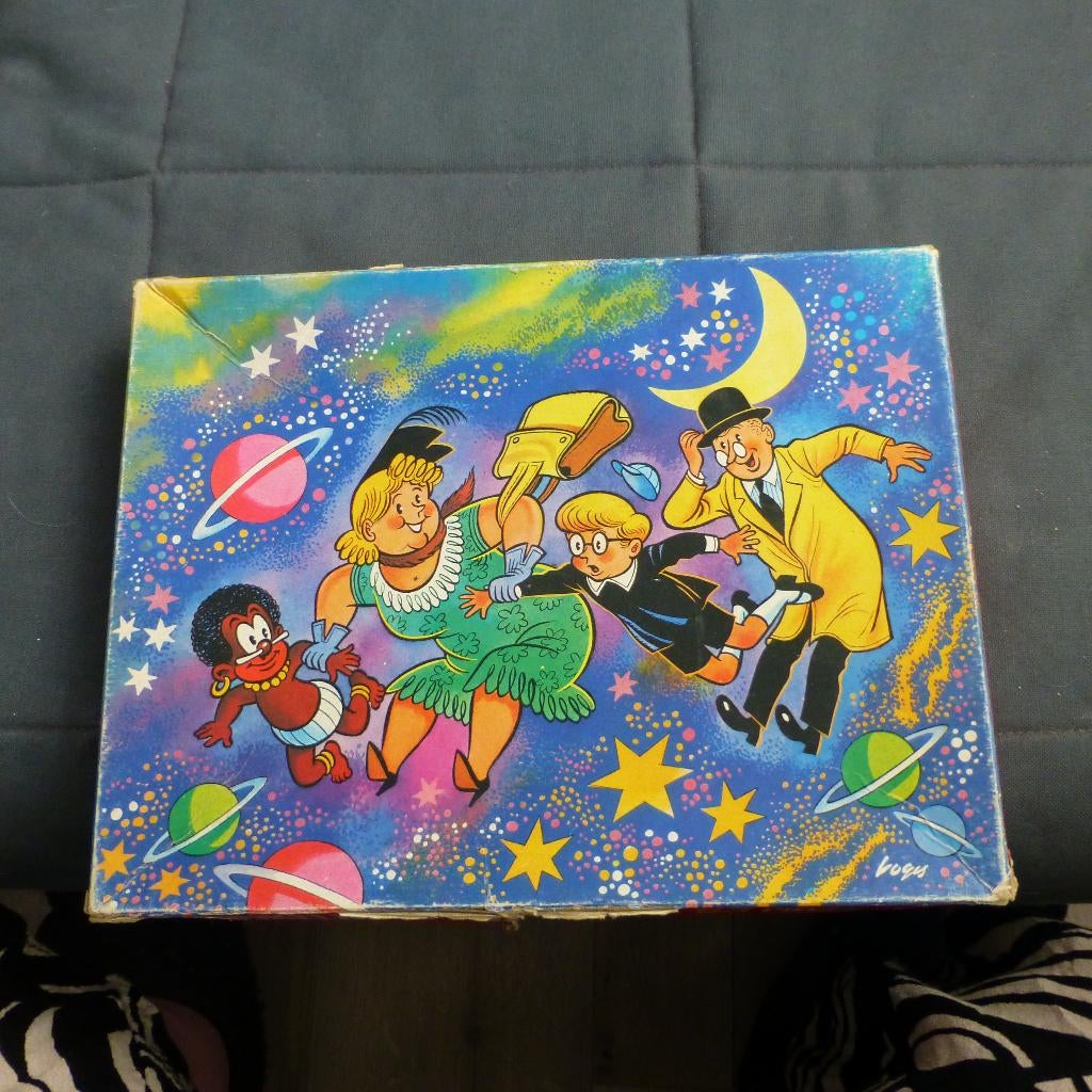 Puzzel Pa Pinkelman compleet, Ophalen of Verzenden, Meer dan 50 stukjes, Gebruikt, 6 jaar of ouder