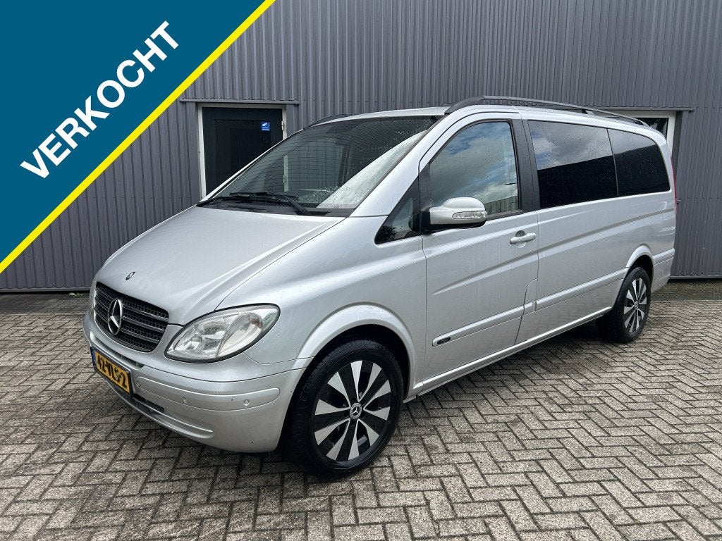 Mercedes-Benz Viano 3.0 CDI AUT DC Amb. Lang PDC Carplay Nie, Auto's, Automaat, 1905 kg, Leder en Stof, 2987 cc