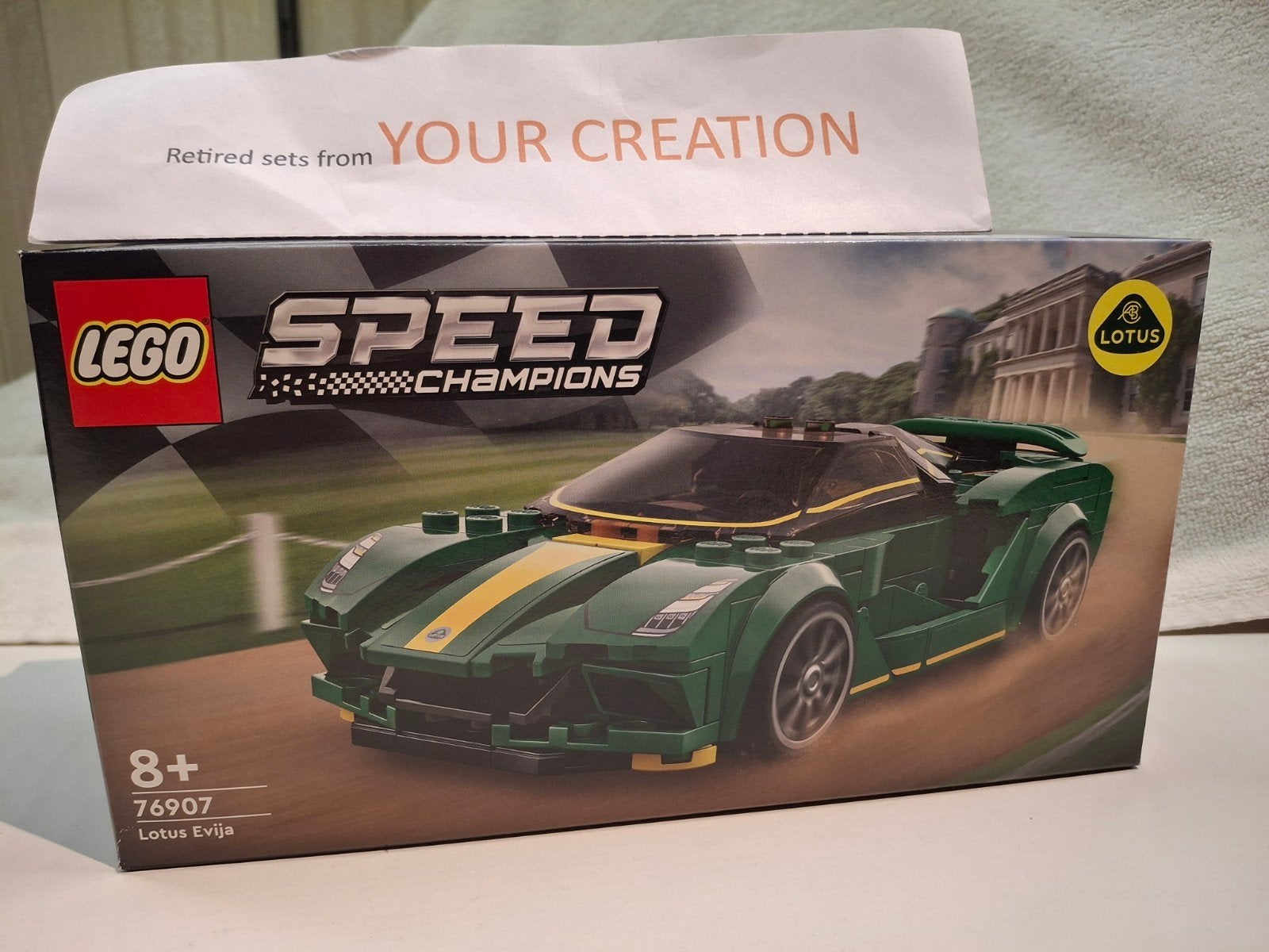NIEUW Lego 76907 Speed Champions Lotus Evija, Lego, Nieuw, Speed Champions, Ophalen of Verzenden
