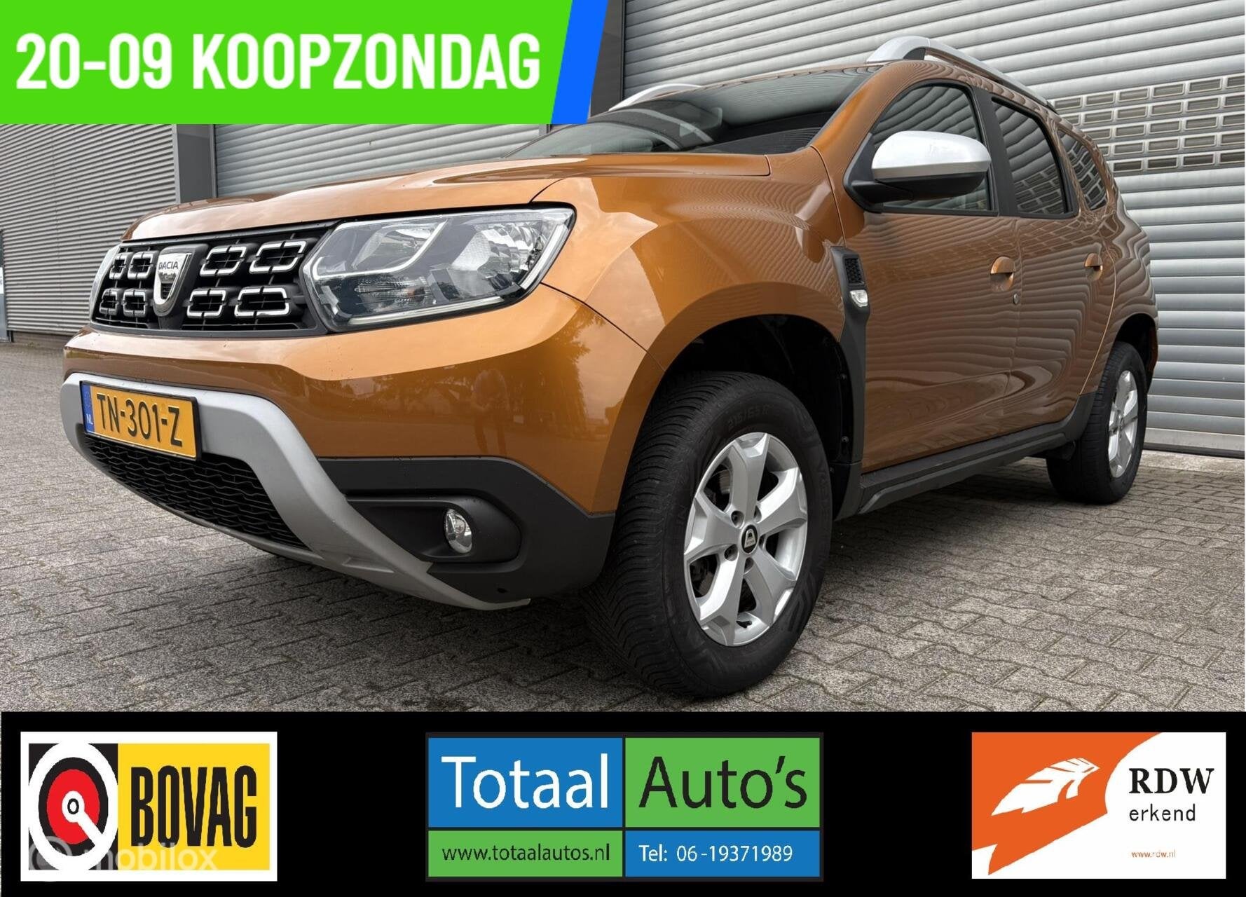 Dacia Duster 1.2 TCe Comfort*CRUISE*EERSTE EIGENAAR*TREKHAAK, Auto's, Voorwielaandrijving, 125 pk, Gebruikt, Euro 6
