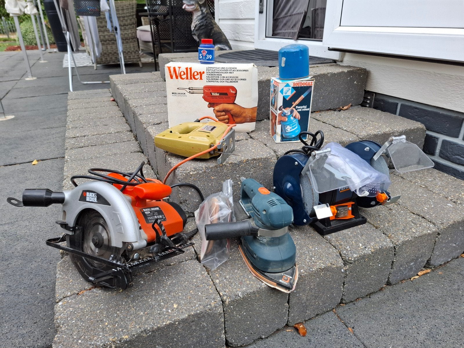 Te koop elektrisch gereedschap, Ophalen, Gebruikt