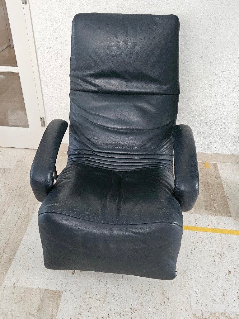 JORI Yoga lederen design relaxstoel, Huis en Inrichting, Ophalen, Gebruikt, Lederen Jori Yoga design relaxstoel, 50 tot 75 cm
