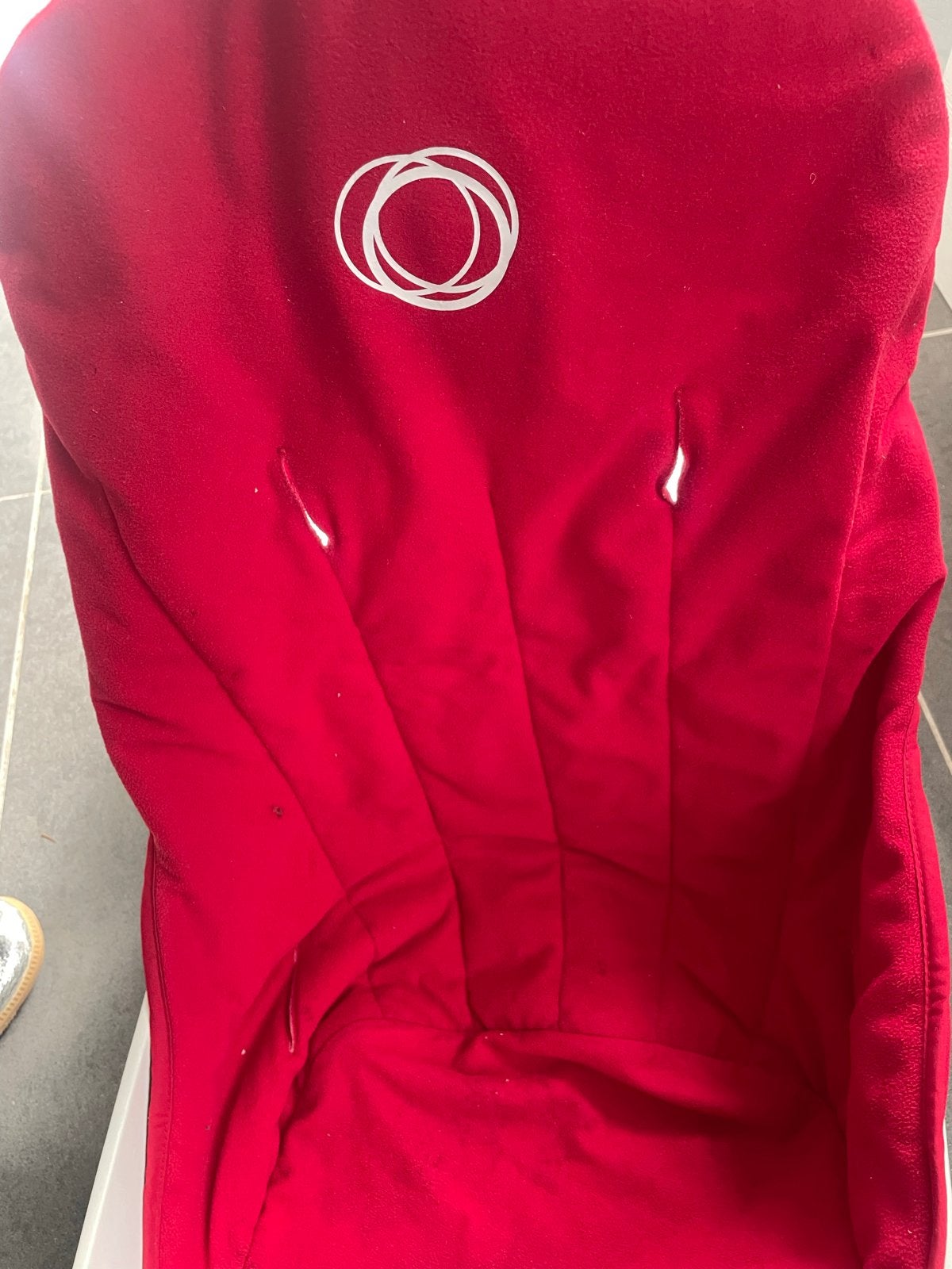 Bugaboo Cameleon Bekledingsset Rood (Canopy, Apron, Seat), Ophalen of Verzenden, Gebruikt, Kinderwagen, Bugaboo