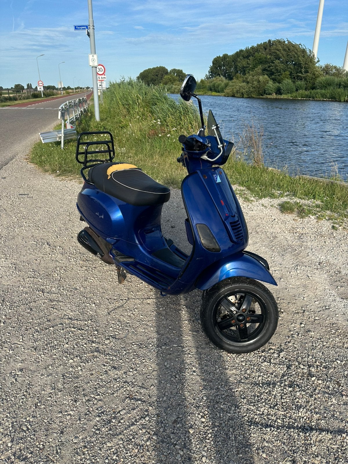 Vespa S blauw kenteken, Ophalen of Verzenden, Zo goed als nieuw, Benzine, Vespa LX