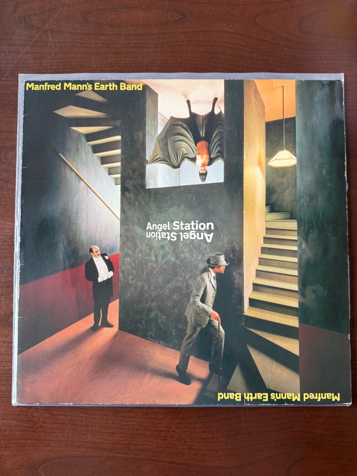 Manfred Mann's Earth Band - Angel Station, LP, Ophalen of Verzenden, 12 inch, Progressive Rock