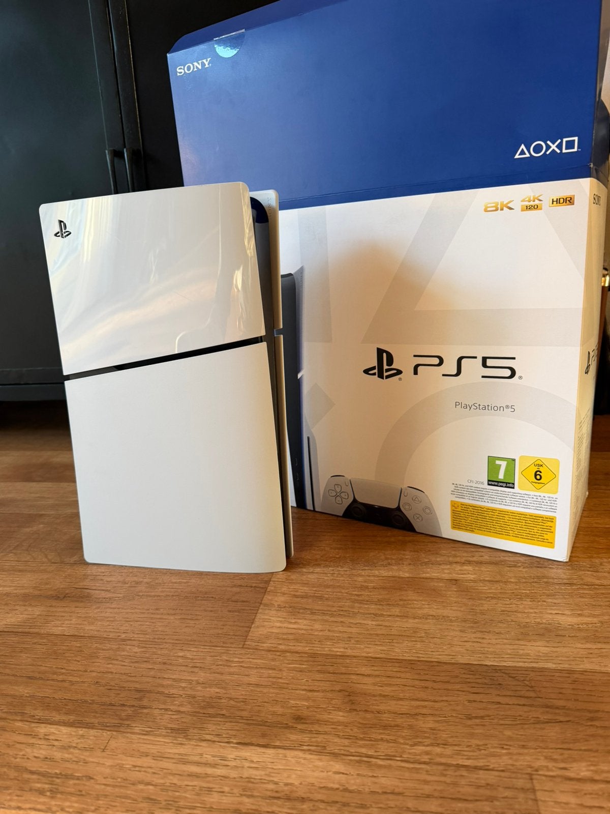 Sony PlayStation 5 slim disc editie 1 TB opslag.