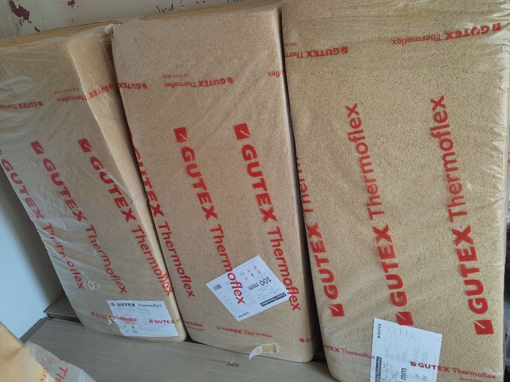 Gutex Thermoflex houtvezel isolatie (70% PEFC), Ophalen, Overige materialen, Dakisolatie, Zo goed als nieuw