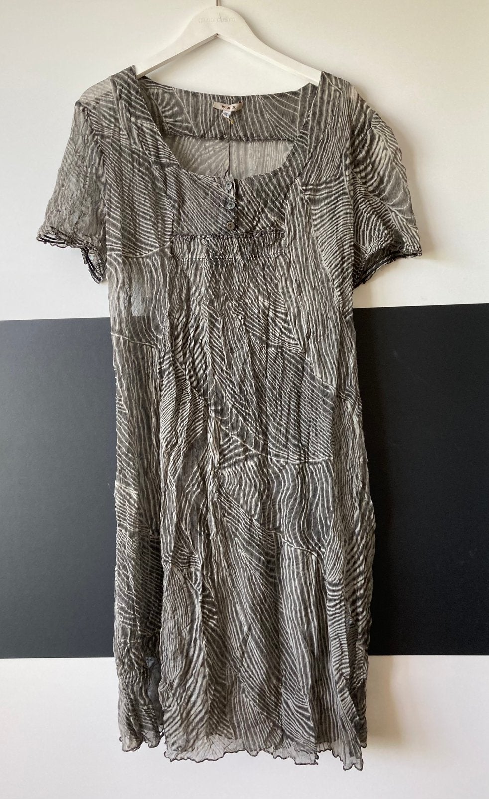 Nieuw Transparant Jurkje WAX (48), Ophalen of Verzenden, Zo goed als nieuw, Maat 46/48 (XL) of groter, Jurk