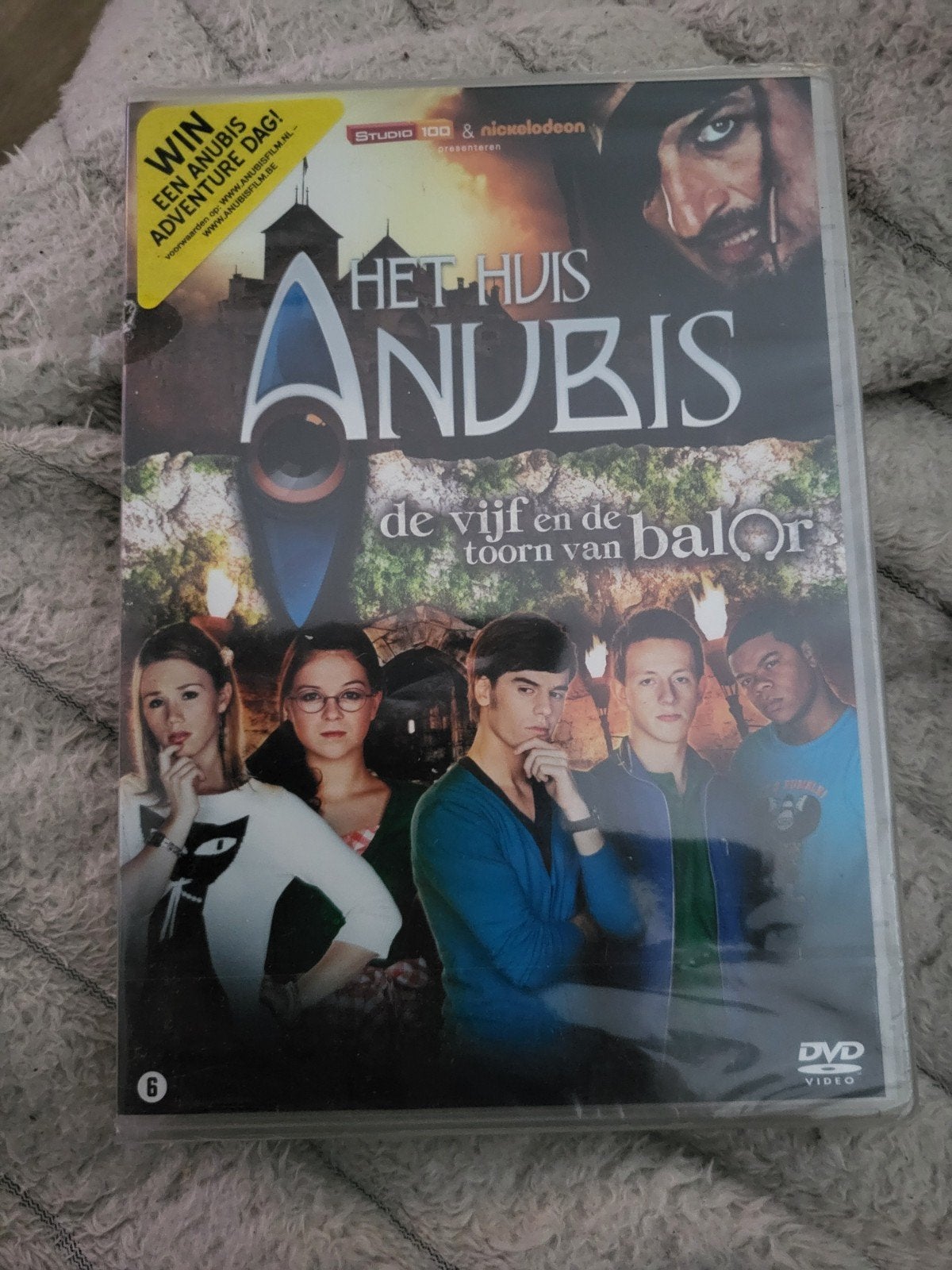 Het Huis Anubis: De Vijf en de Toorn van Balor DVD, Cd's en Dvd's, Avontuur, Vanaf 6 jaar, Nieuw in verpakking, Film