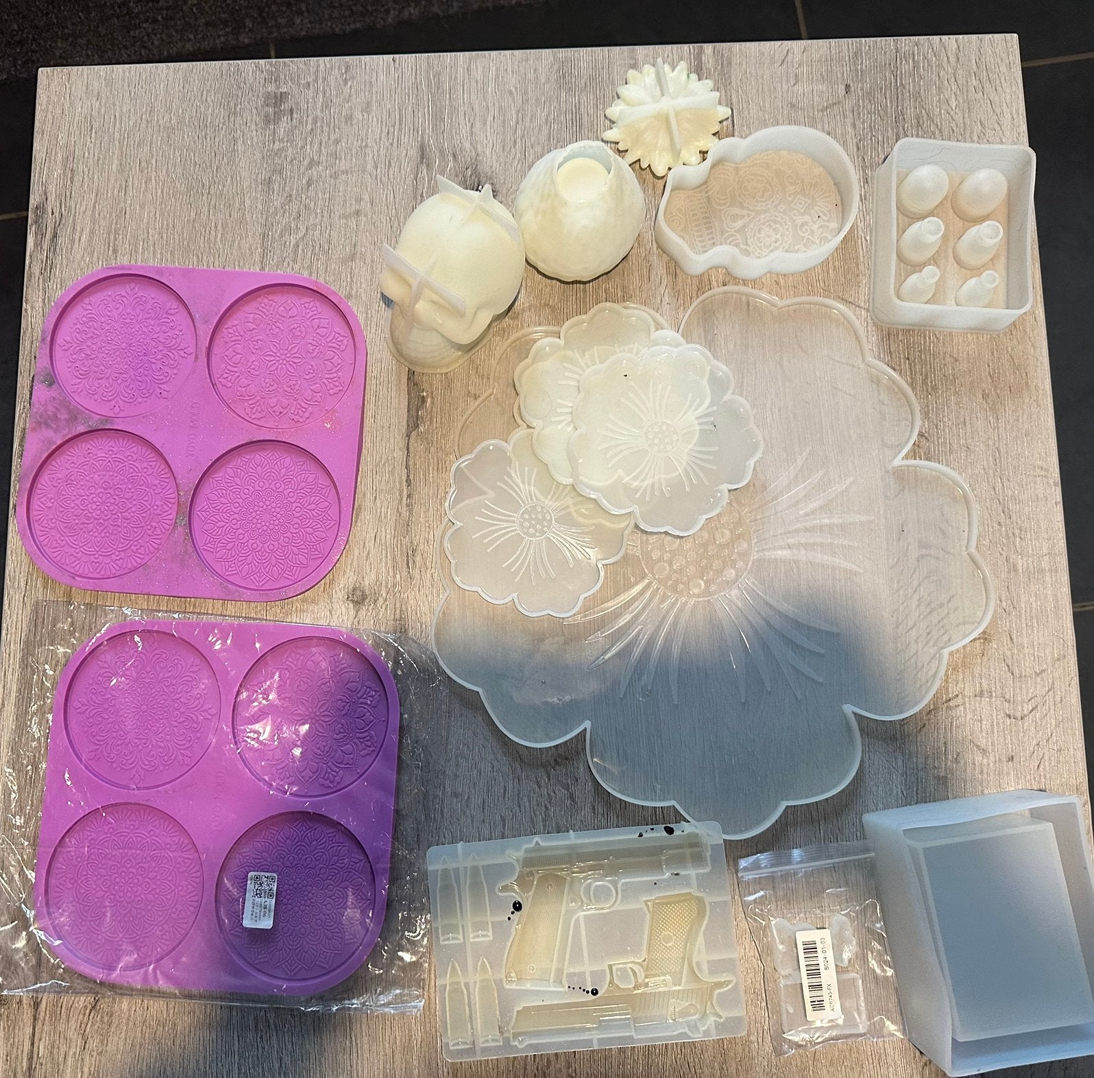 Epoxy mallen, Ophalen of Verzenden, Zo goed als nieuw