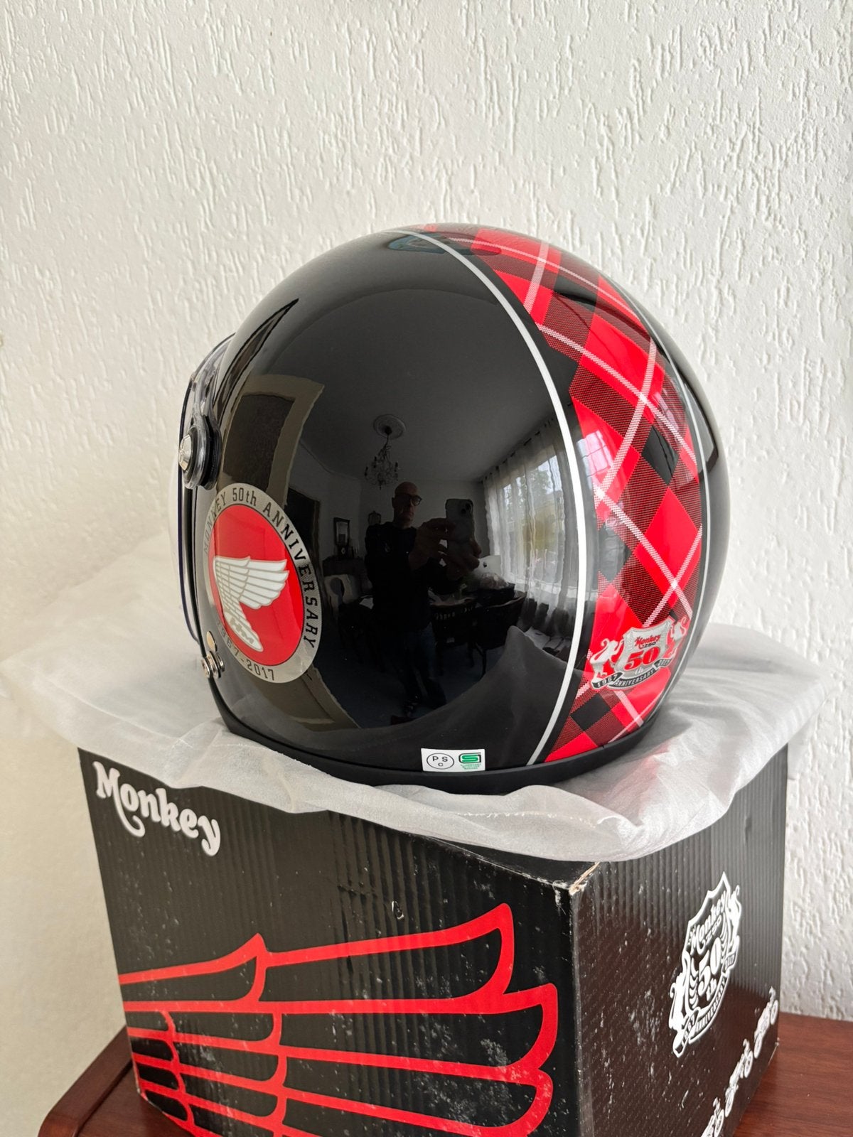 Honda Monkey helm (dax ss50 z50 st50), Ophalen of Verzenden, Offroadhelm, Overige merken
