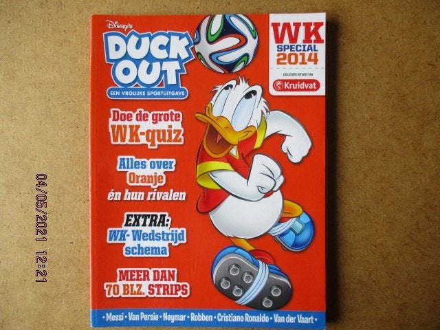 adv1906 donald duck wk special 2014, Boeken, Stripboeken, Eén stripboek, Ophalen, Gelezen