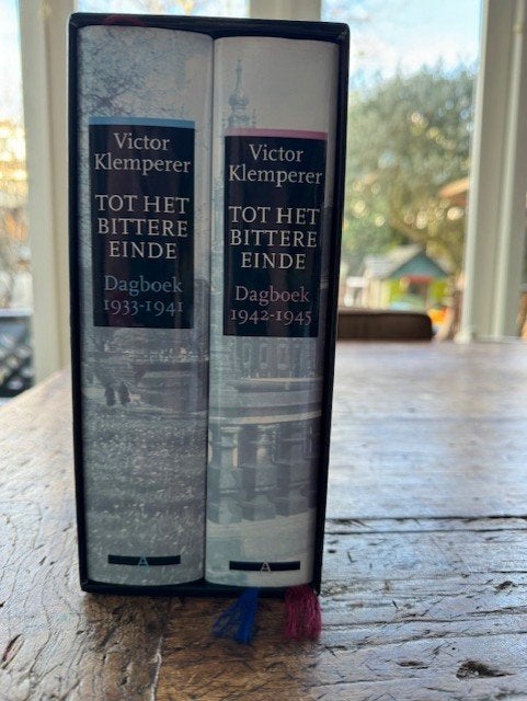 Tot het bittere einde 2 dln in cassette - Victor Klemperer, Boeken, Tweede Wereldoorlog, Victor Klemperer, Ophalen of Verzenden