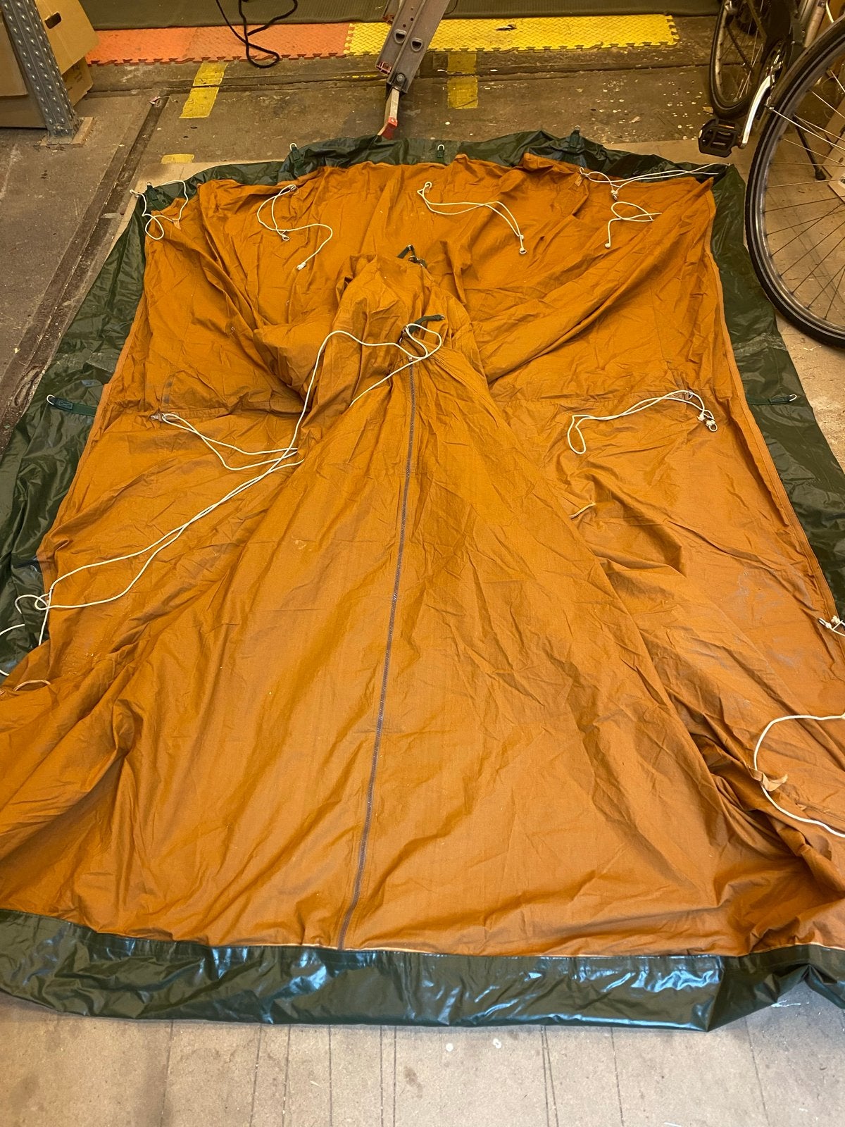 Vintage binnentent Zuidwester tent van Slee-4 persoons, Ophalen of Verzenden, Gebruikt, Tot en met 4